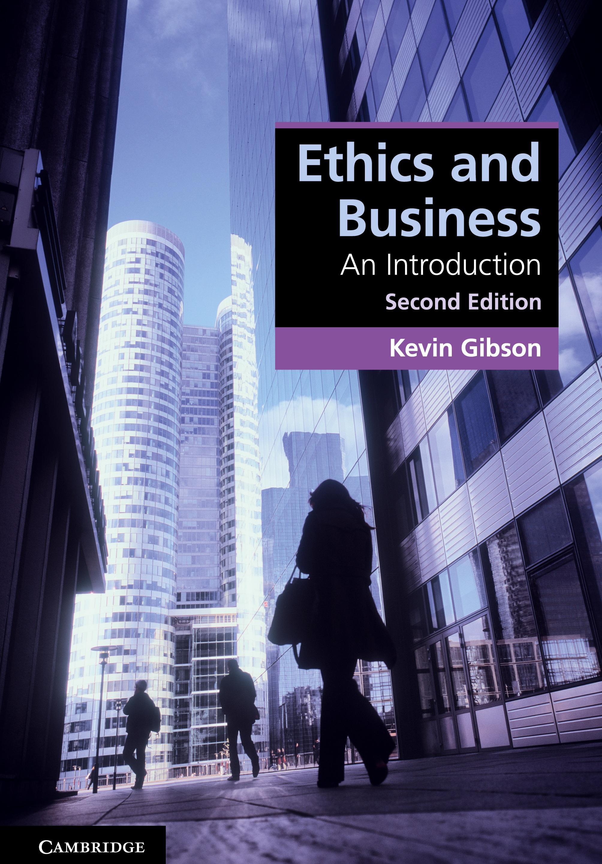 Vorderes Coverbild Ethics and Business