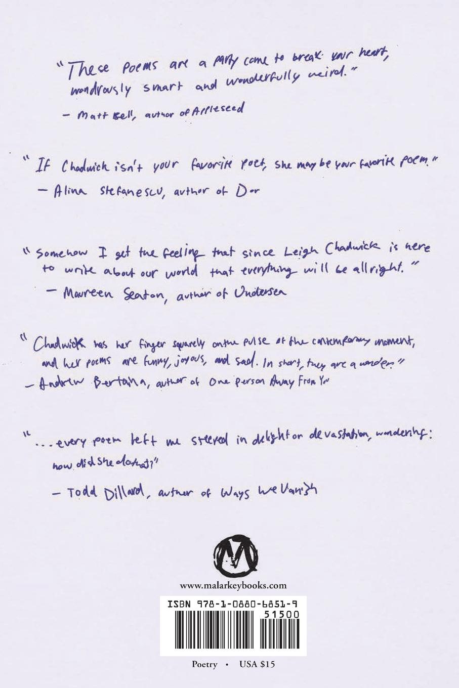 Rückseitencover Your Favorite Poet