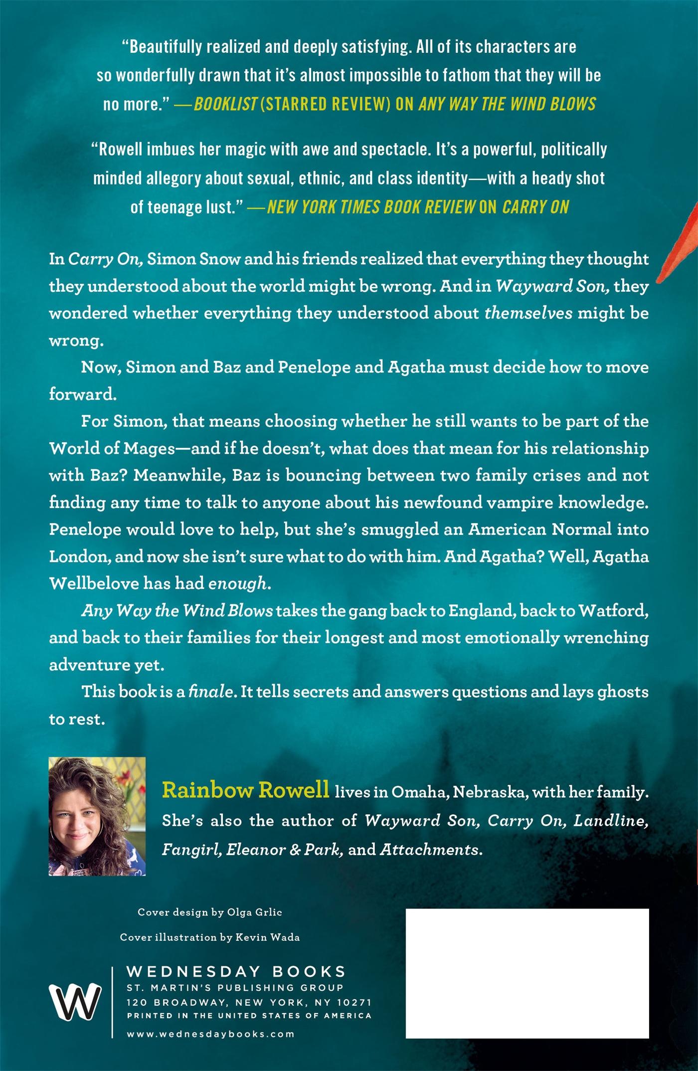 Rückseitencover Any Way the Wind Blows