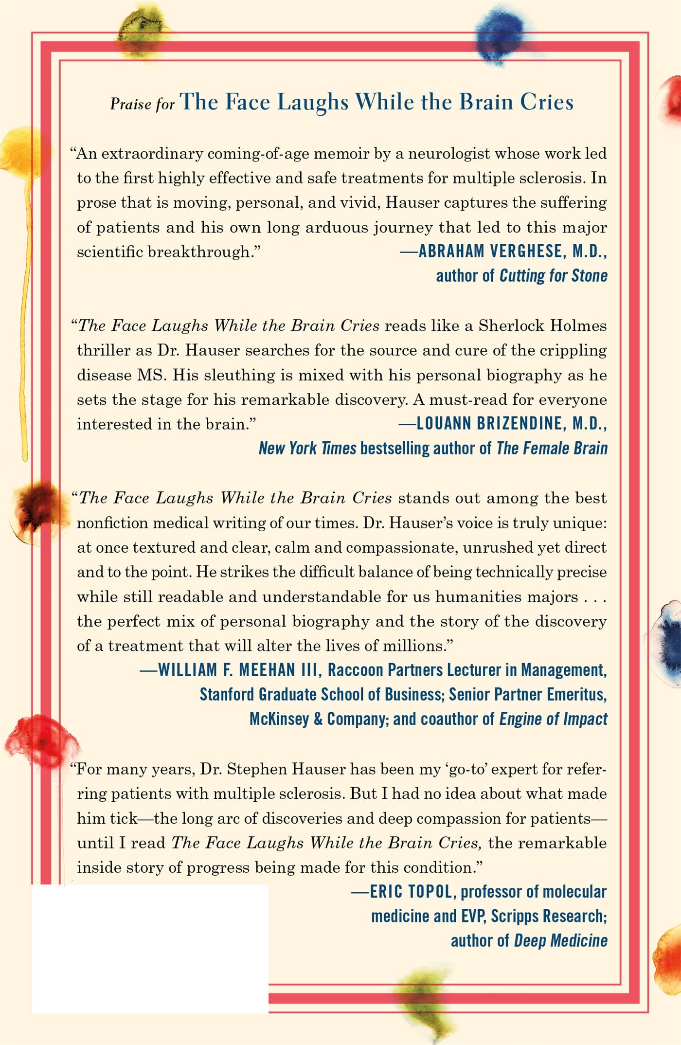 Rückseitencover The Face Laughs While the Brain Cries