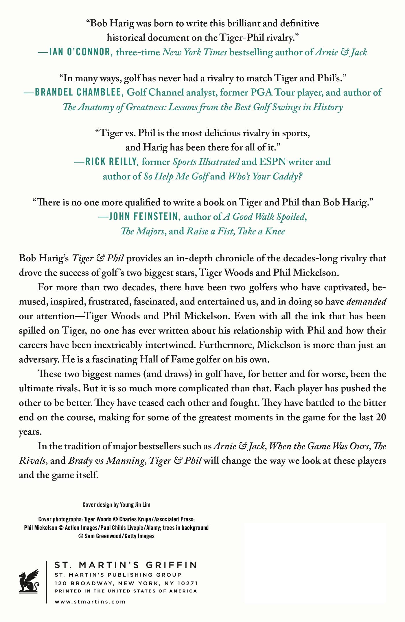 Rückseitencover Tiger & Phil