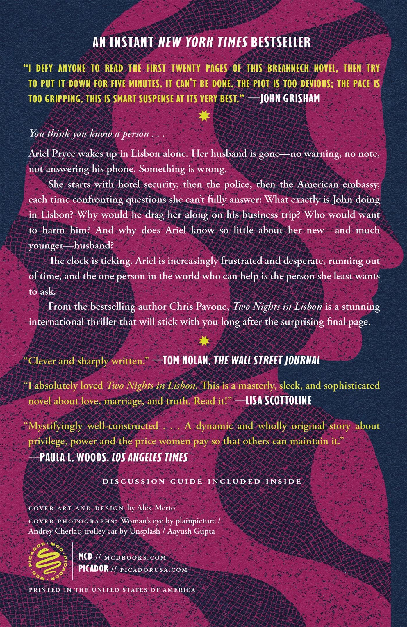 Rückseitencover Two Nights in Lisbon