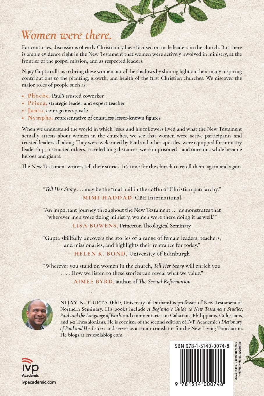 Rückseitencover Tell Her Story