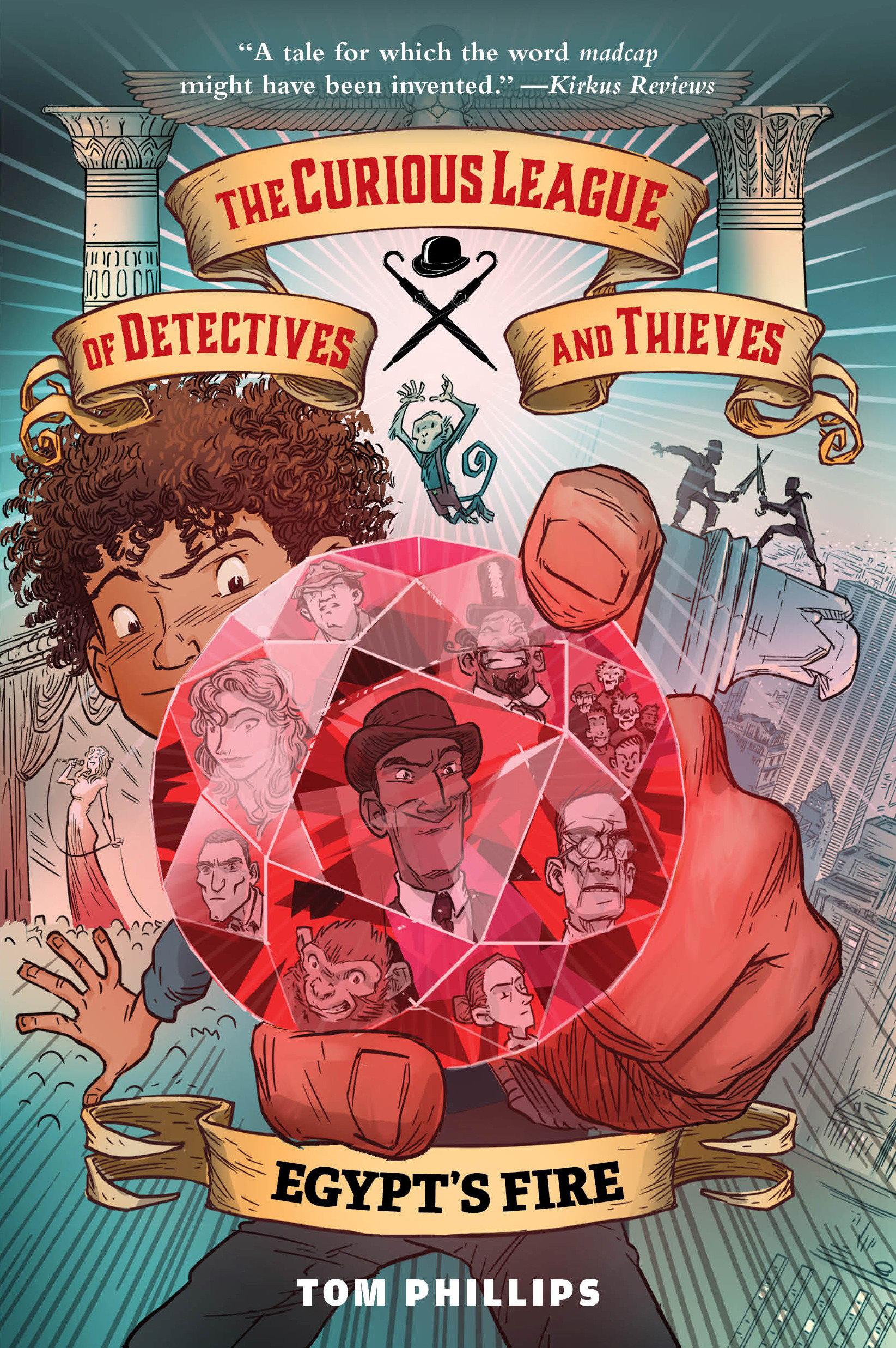 Vorderes Coverbild The Curious League of Detectives and Thieves 1: Egypt's Fire