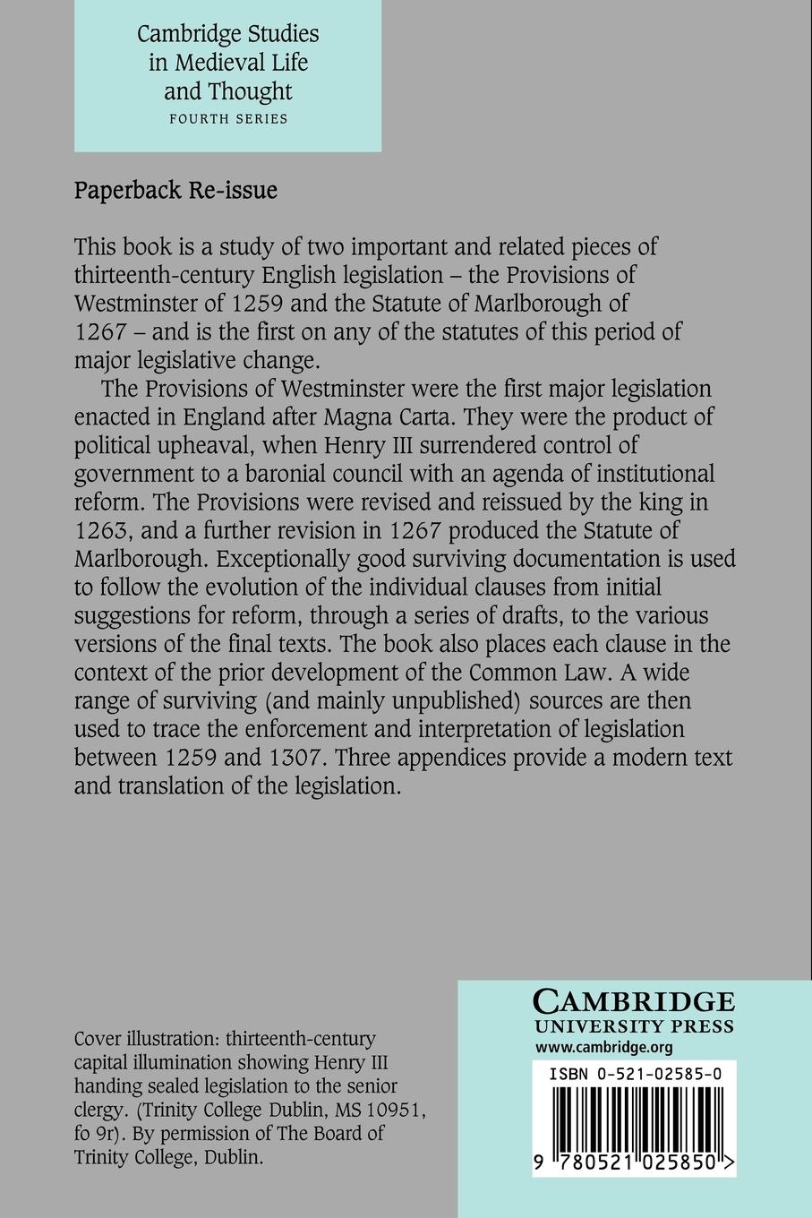 Rückseitencover Kings, Barons and Justices