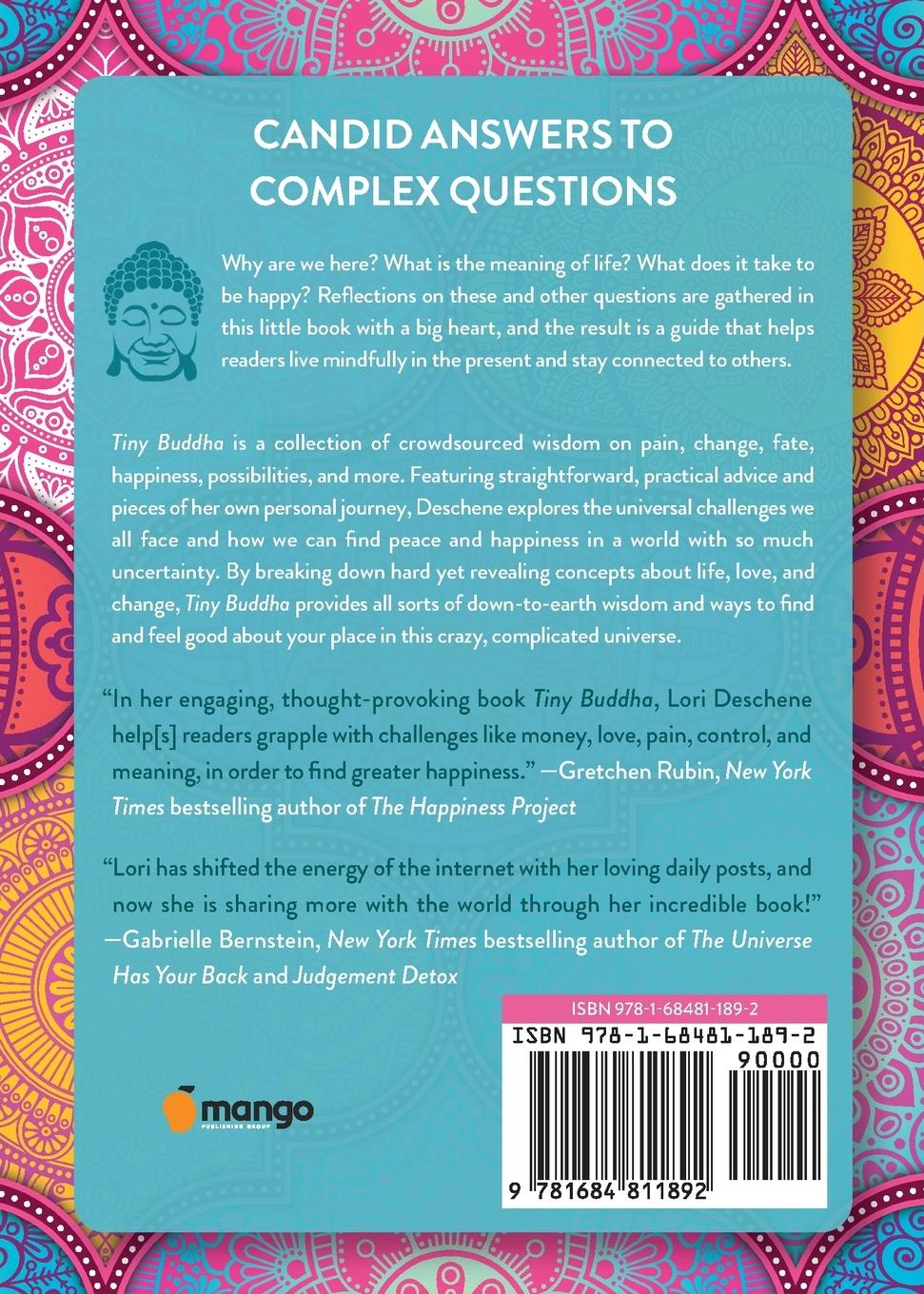 Rückseitencover Tiny Buddha