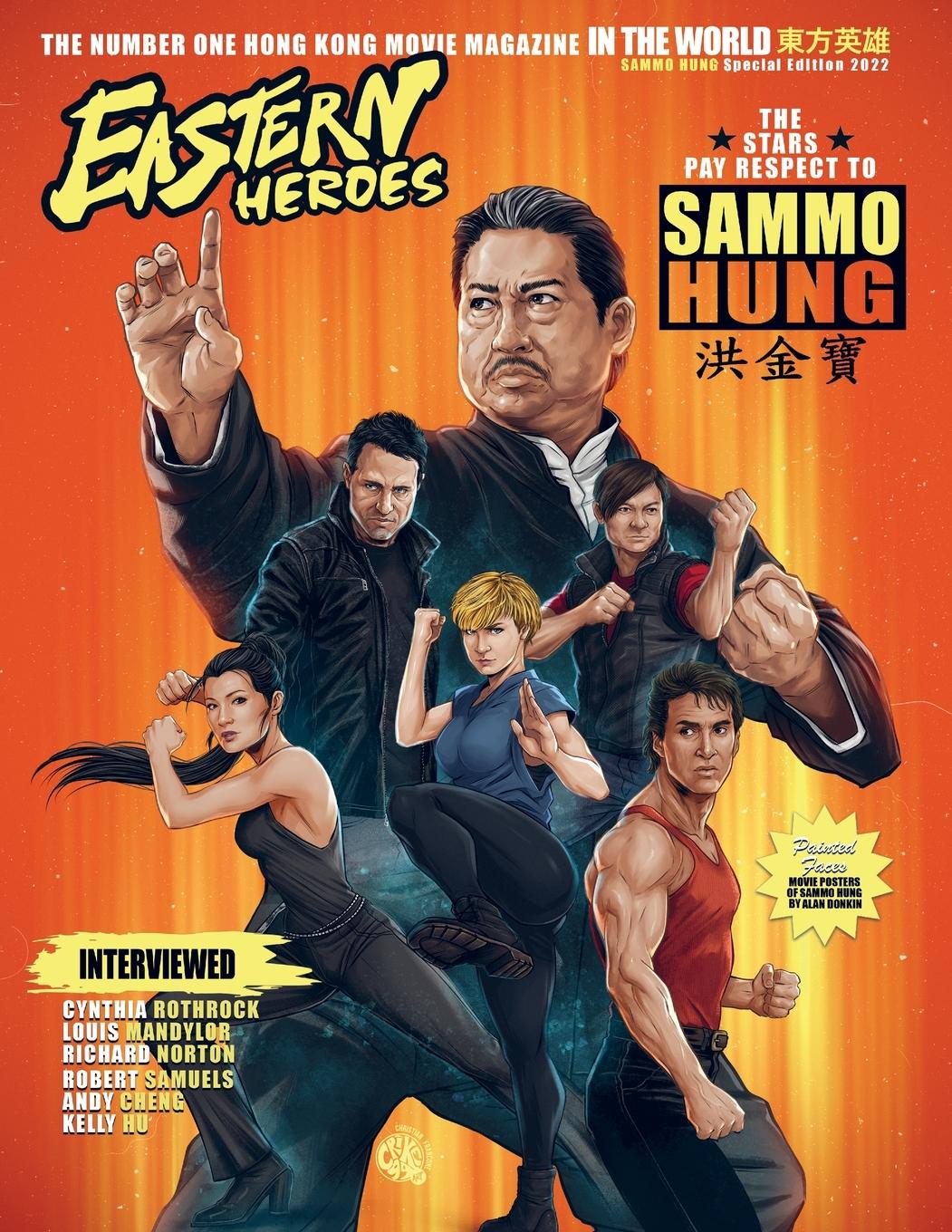 Vorderes Coverbild Eastern Heroes magazine Sammo Hung Special