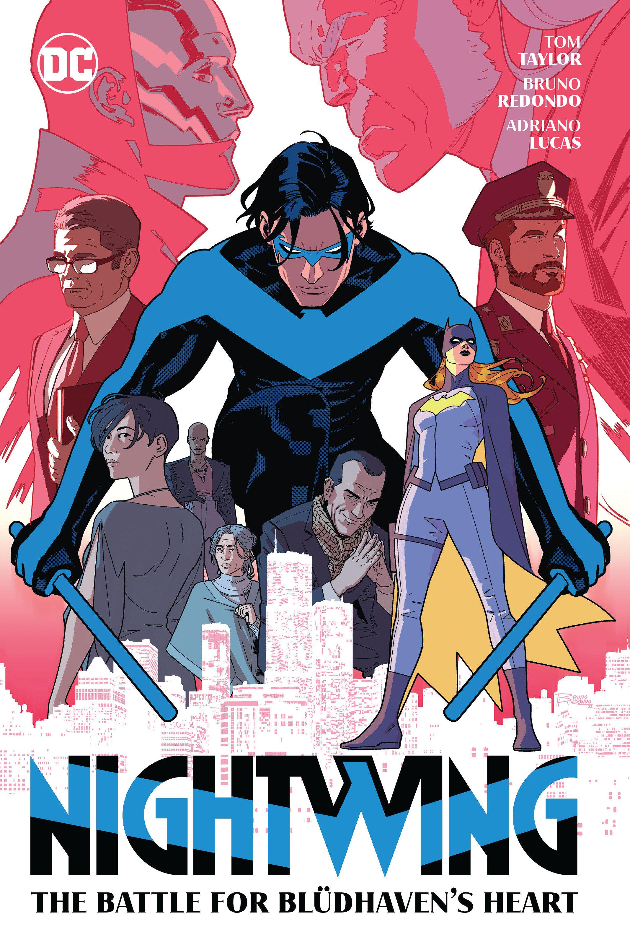 Vorderes Coverbild Nightwing Vol. 3: The Battle for Blüdhaven's Heart