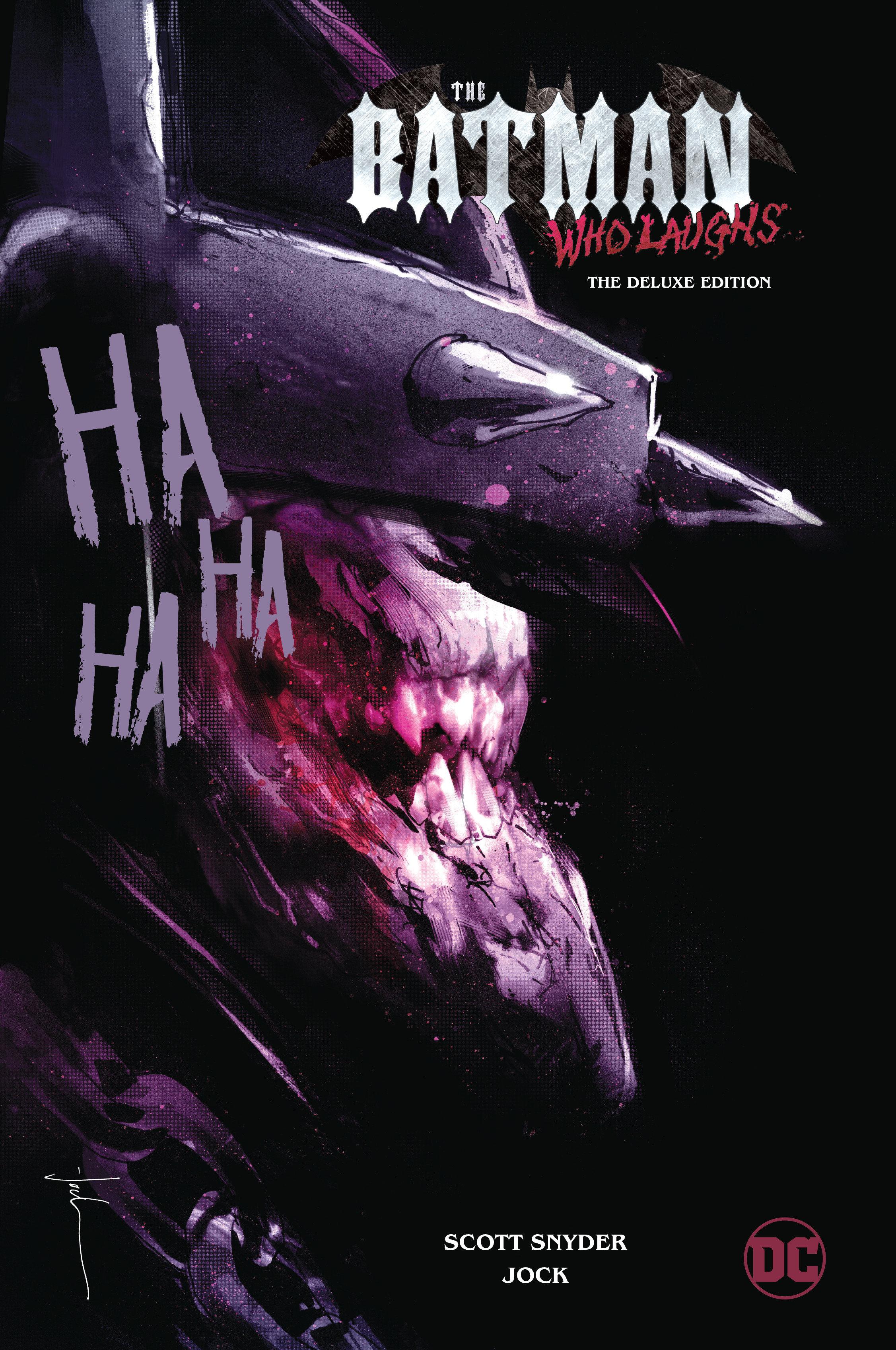 Vorderes Coverbild The Batman Who Laughs: The Deluxe Edition