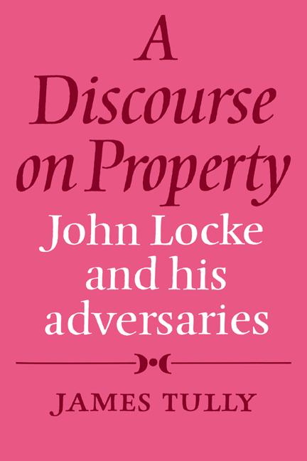 Vorderes Coverbild A Discourse on Property