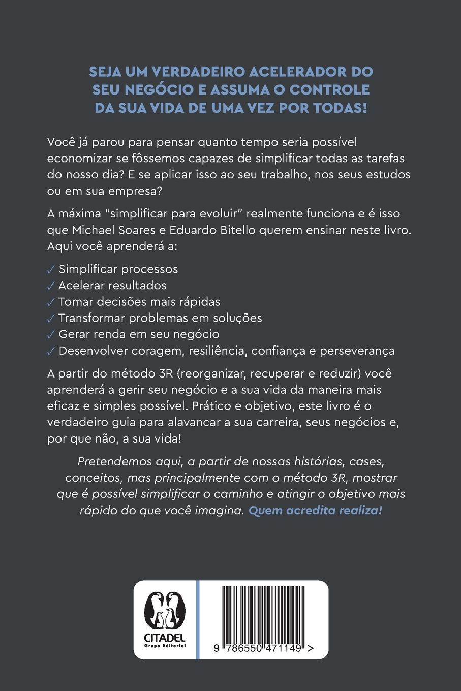 Rückseitencover 1 bilhão de motivos para você entender e aplicar os 3Rs