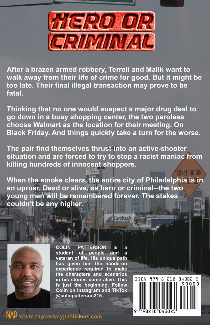 Rückseitencover Hero or Criminal