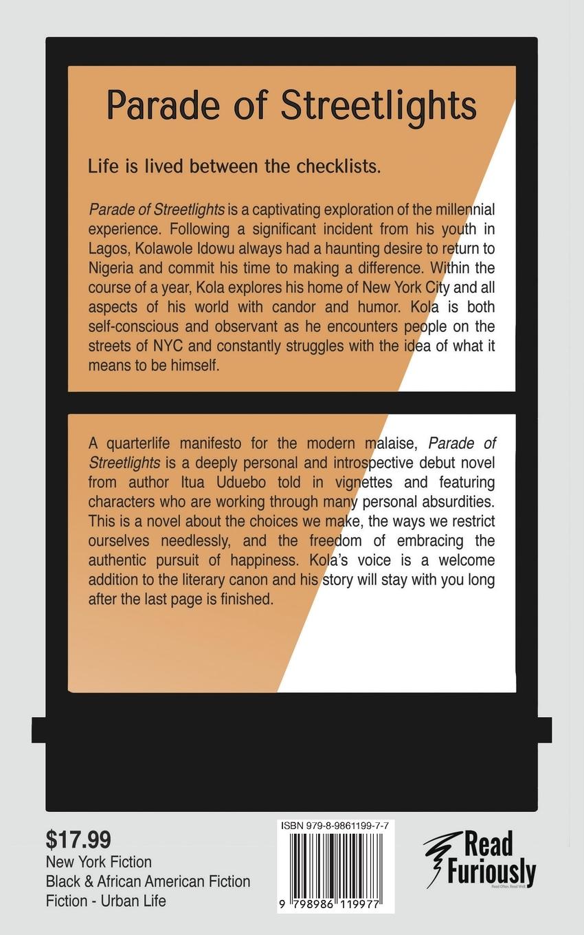 Rückseitencover Parade of Streetlights