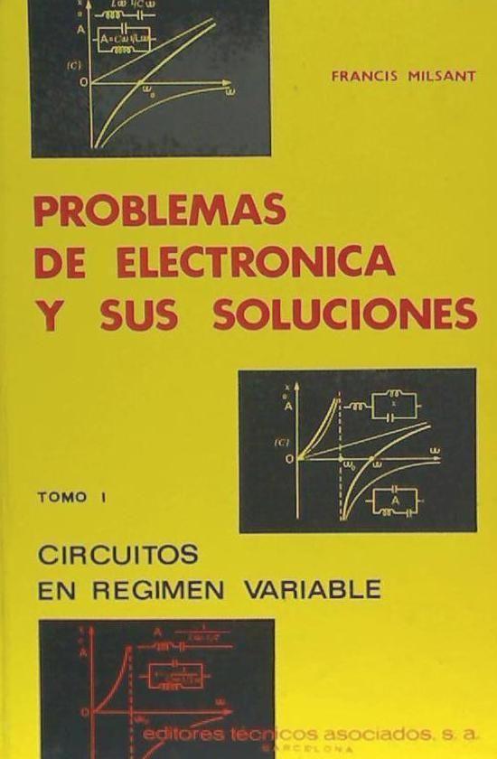 Vorderes Coverbild Problemas de electrónica y sus soluciones. (Tomo 1)
