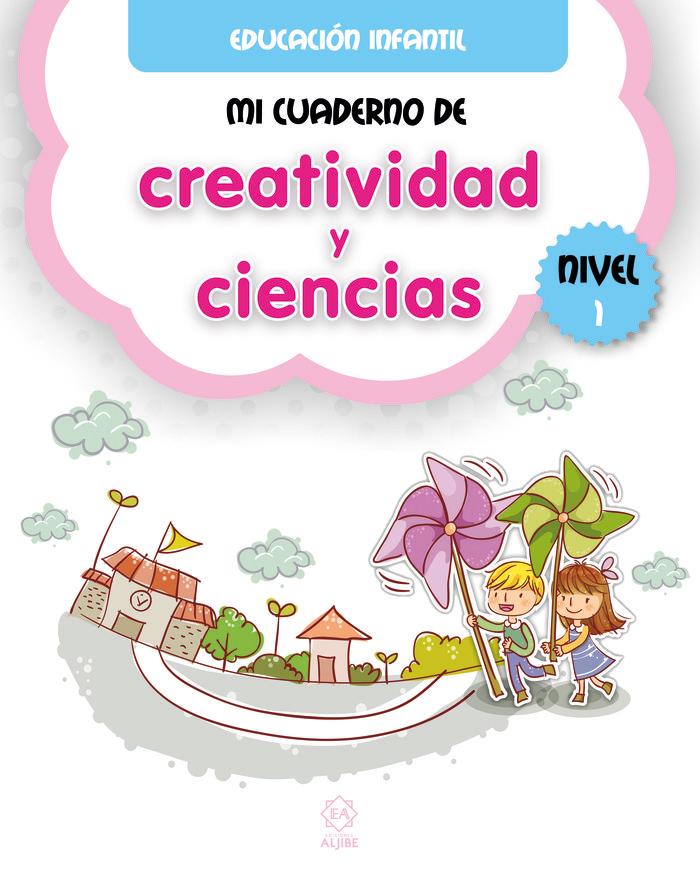 Vorderes Coverbild Mi cuaderno de creatividad y ciencias, nivel 1