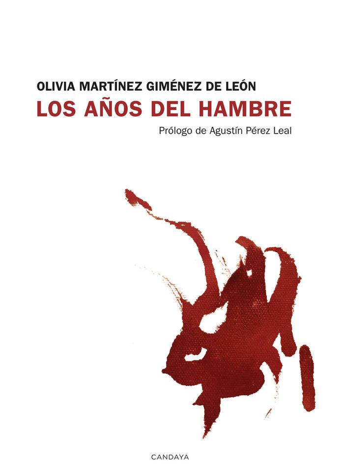 Vorderes Coverbild Los años del hambre