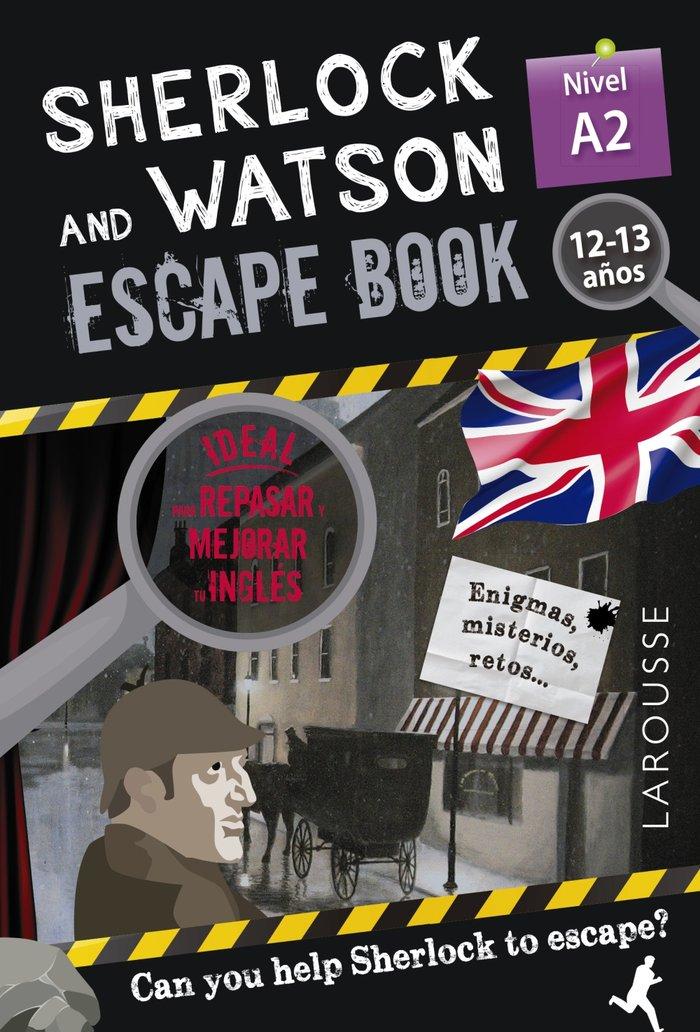 Vorderes Coverbild Sherlock & Watson : escape book para repasar inglés