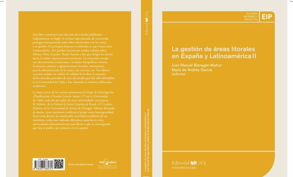 Vorderes Coverbild La gestión de las áreas litorales en Iberoamérica II