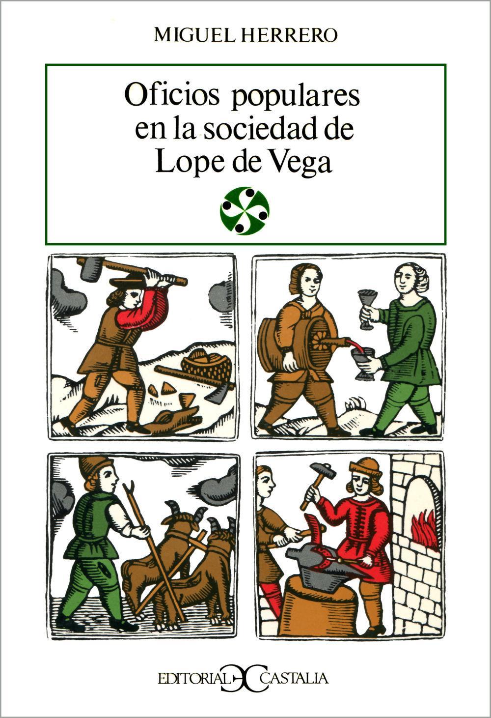 Vorderes Coverbild Oficios populares en la sociedad de Lope de Vega