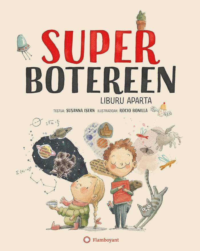 Vorderes Coverbild Superbotereen liburu aparta