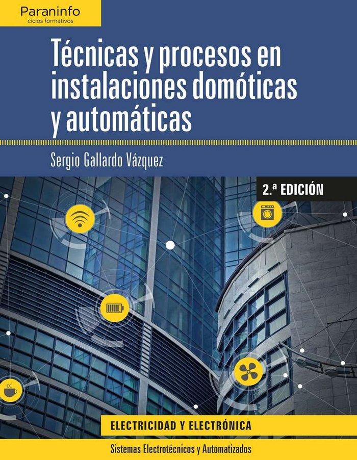 Vorderes Coverbild Técnicas y procesos en instalaciones domóticas y automáticas