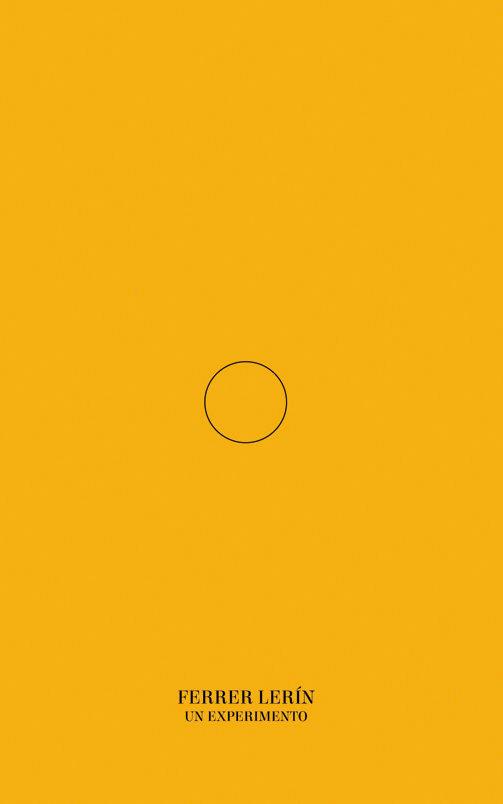 Vorderes Coverbild Ferrer Lerín. Un experimento