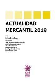 Vorderes Coverbild Actualidad mercantil 2019