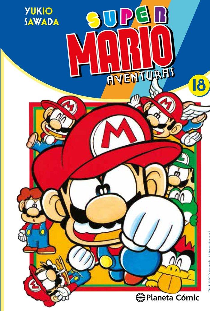 Vorderes Coverbild Super Mario aventuras 18