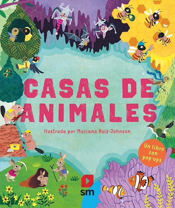 Vorderes Coverbild Casas de animales : un libro en pop up