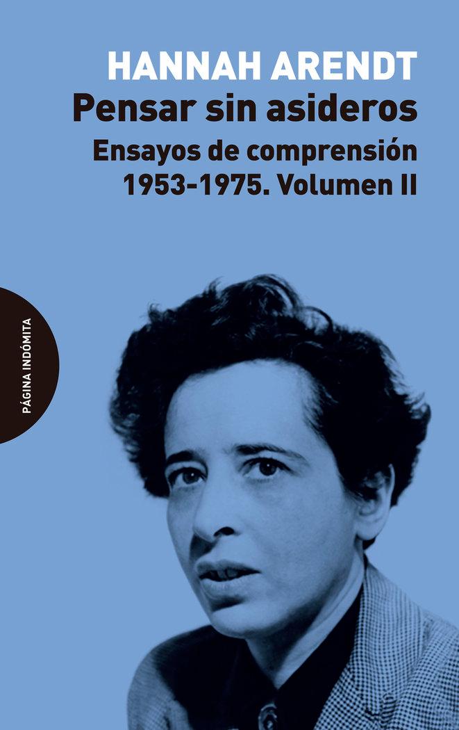 Vorderes Coverbild Pensar sin asideros : ensayos de comprensión, 1953-1975
