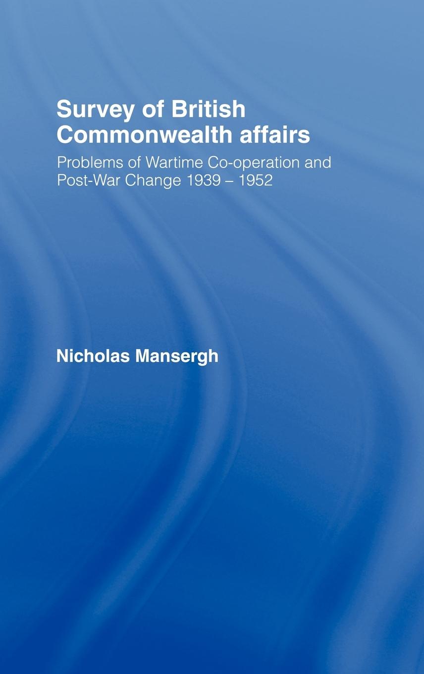 Vorderes Coverbild Survey of British Commonwealth Affairs