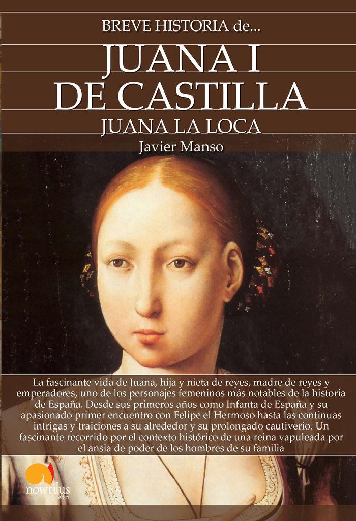 Vorderes Coverbild Breve historia de Juana I de Castilla