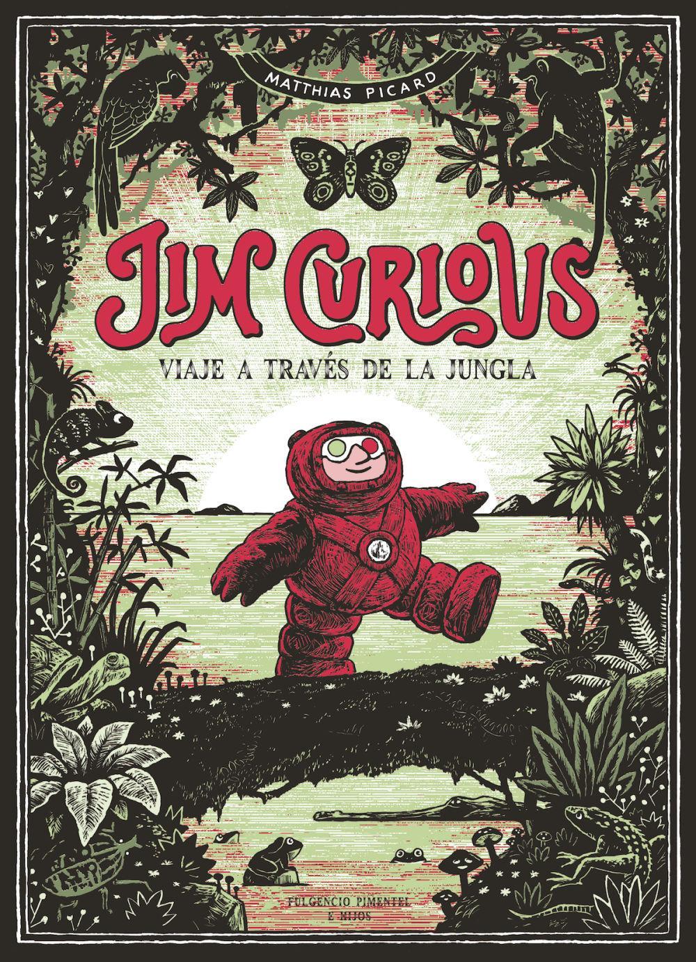 Vorderes Coverbild Jim Curious : viaje a través de la jungla