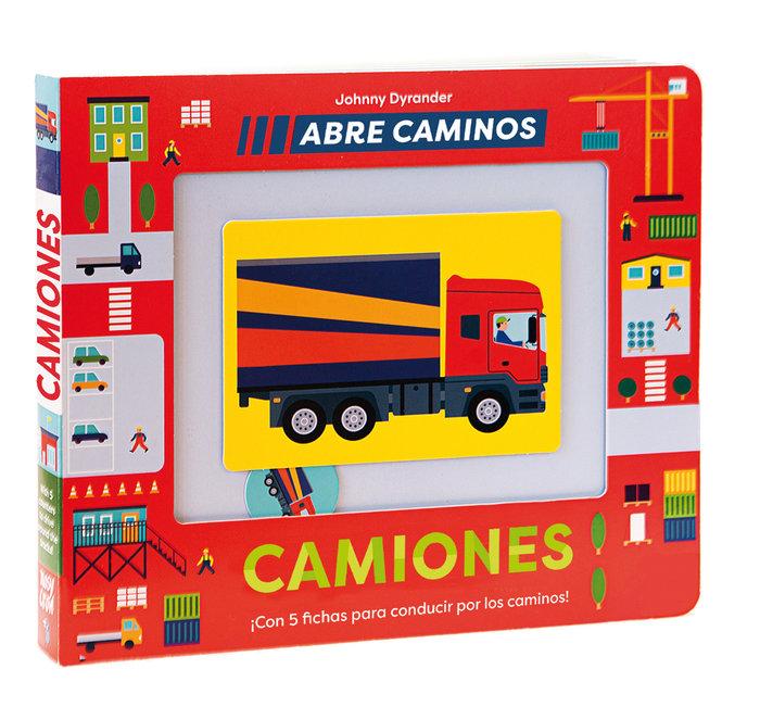 Vorderes Coverbild Camiones. Abre Caminos