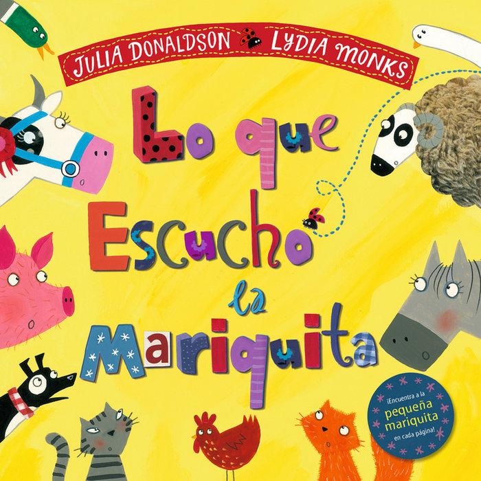 Vorderes Coverbild Lo que escuchó la mariquita