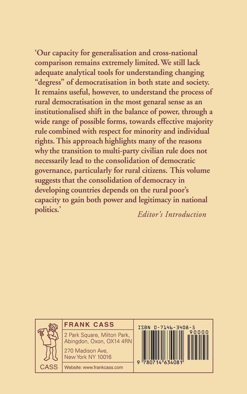 Rückseitencover The Challenge of Rural Democratisation