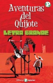 Vorderes Coverbild (LETRA GRANDE) AVENTURAS DEL QUIJOTE