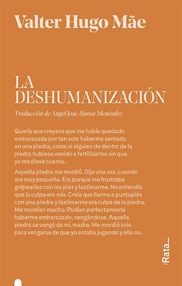 Vorderes Coverbild La deshumanización