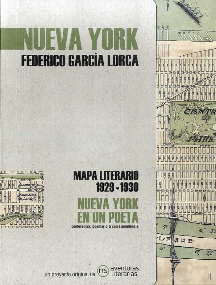 Vorderes Coverbild Nueva York en un poeta : mapa literario 1929-1930