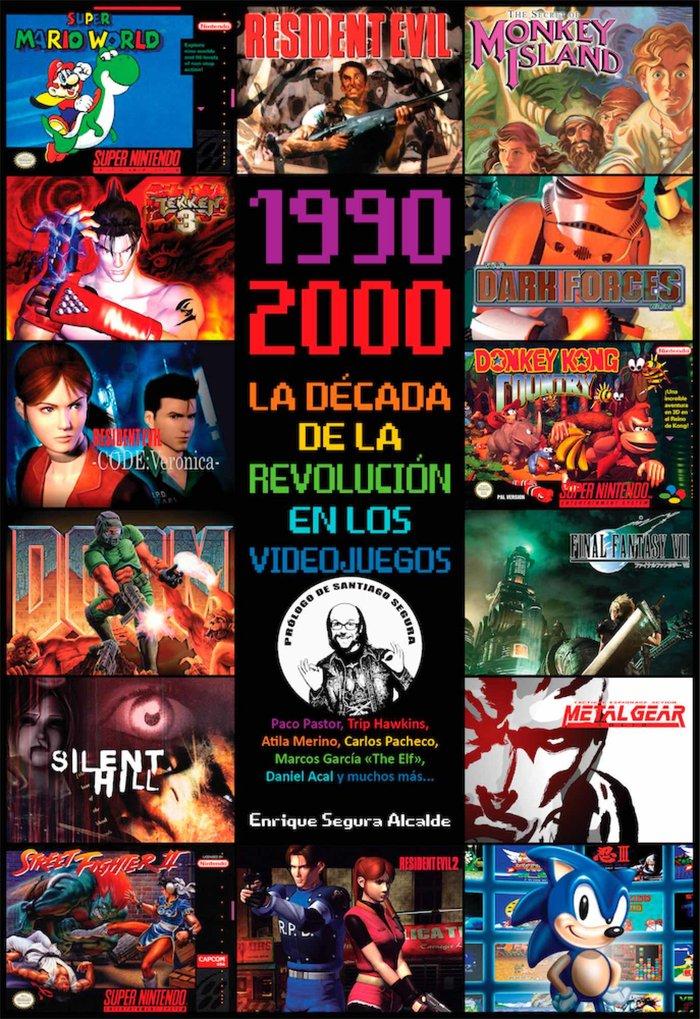 Vorderes Coverbild 1990-2000, la década de la revolución en los videojuegos