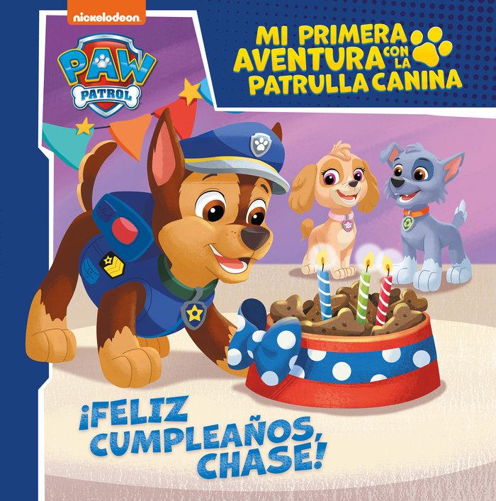 Vorderes Coverbild ¡Feliz cumpleaños, Chase! (Mi primera aventura con la Patrulla Canina | Paw Patrol)