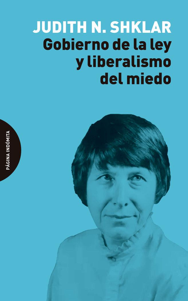 Vorderes Coverbild Gobierno de la ley y liberalismo del miedo