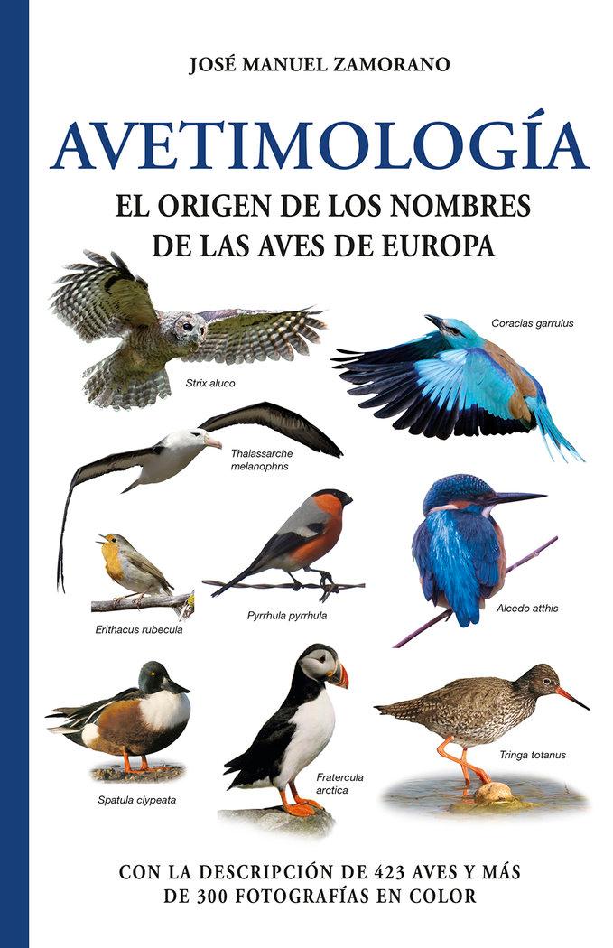 Vorderes Coverbild Avetimologia:el origen de los nombres de las aves de europa