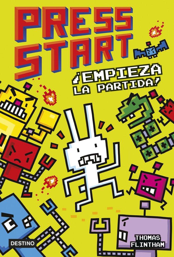 Vorderes Coverbild Press start 1 : ¡empieza la partida!