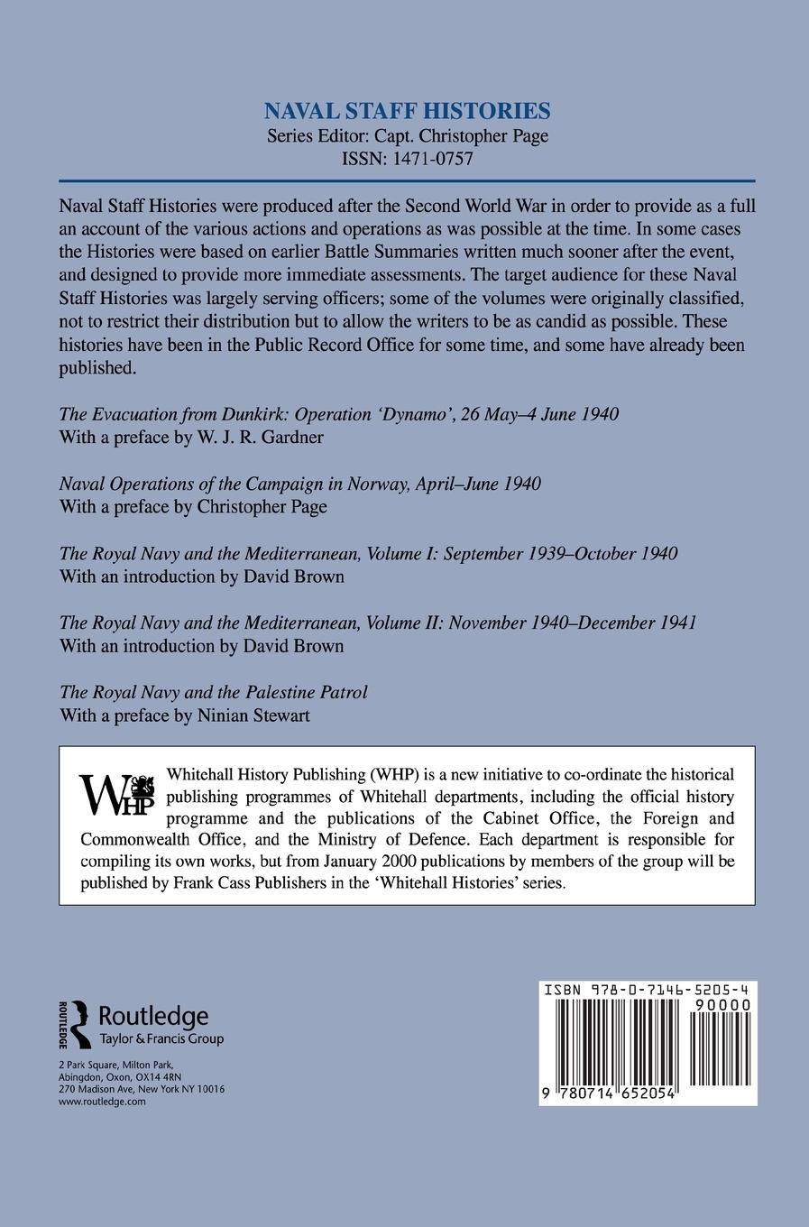 Rückseitencover The Royal Navy and the Mediterranean
