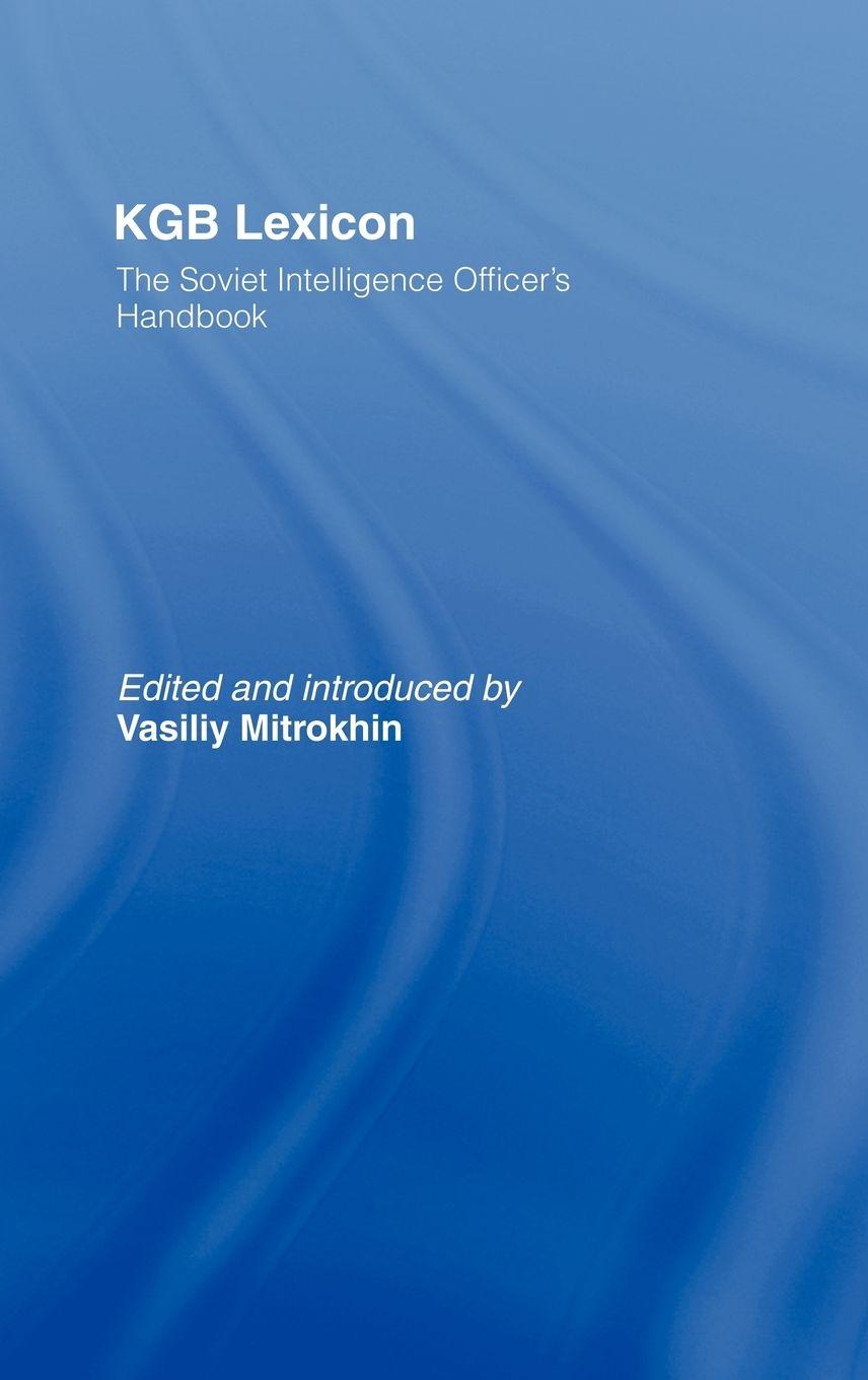 Vorderes Coverbild KGB Lexicon