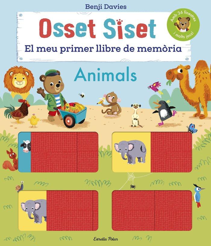 Vorderes Coverbild Osset Siset. El meu primer llibre de memòria. Animals