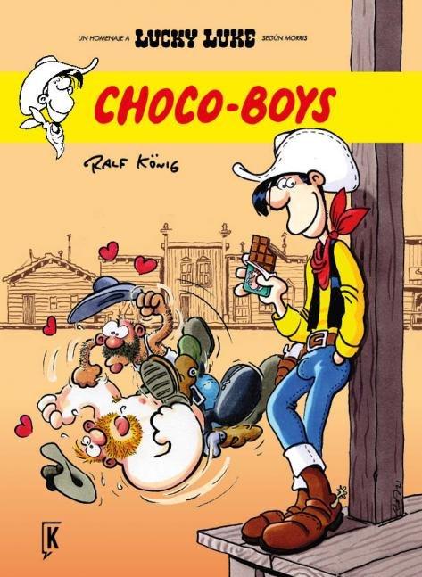 Vorderes Coverbild Lucky Luke. Choco-Boys