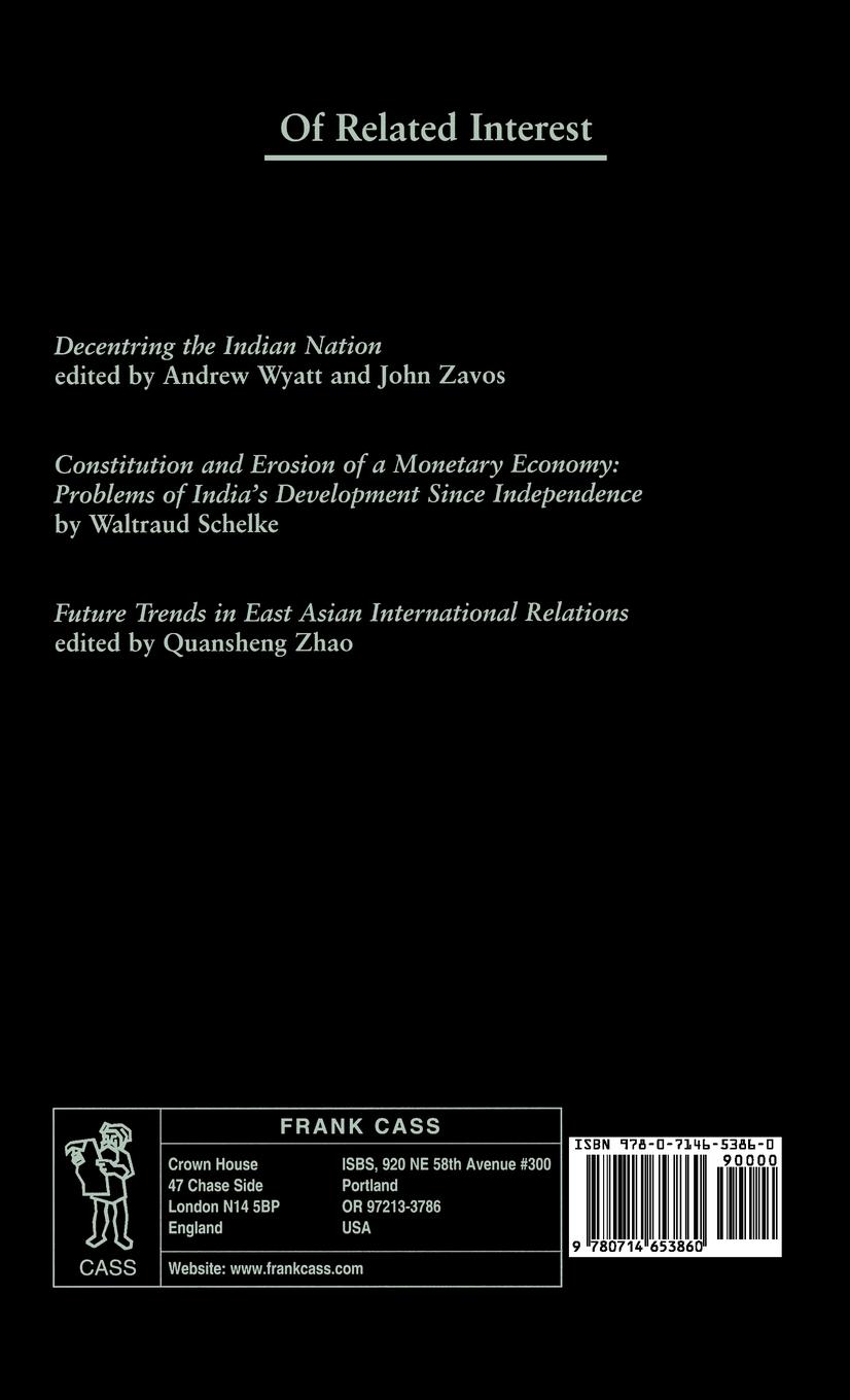 Rückseitencover India as an Emerging Power