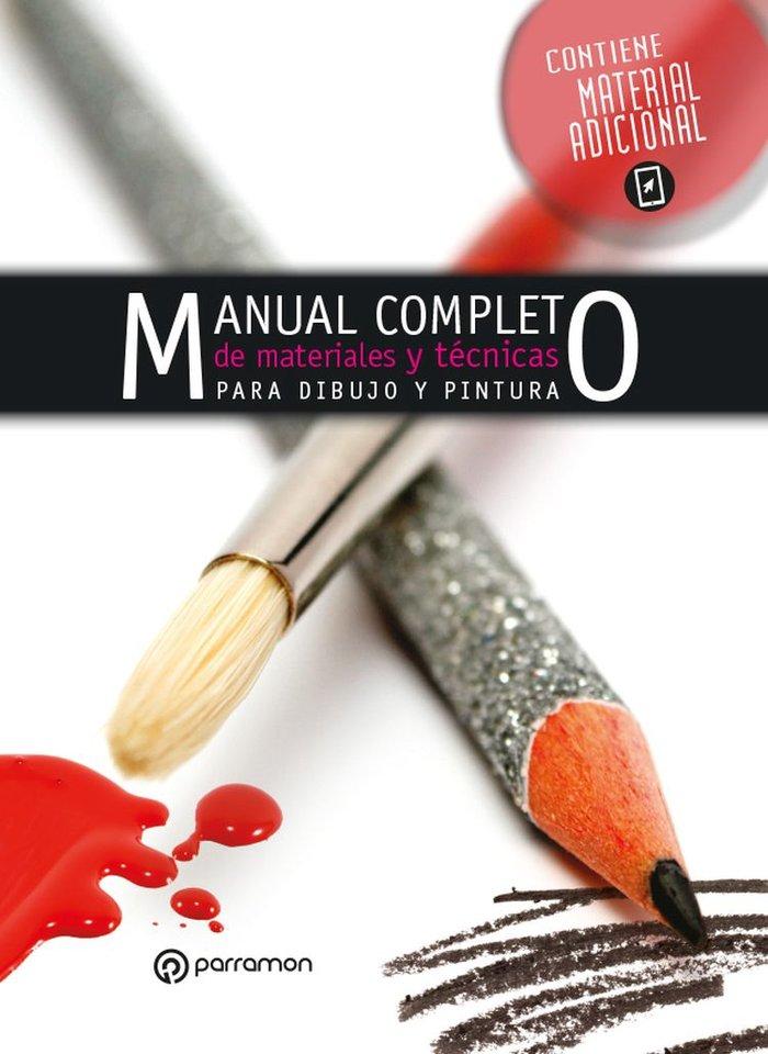Vorderes Coverbild Manual completo de materiales y técnicas de pintura y dibujo